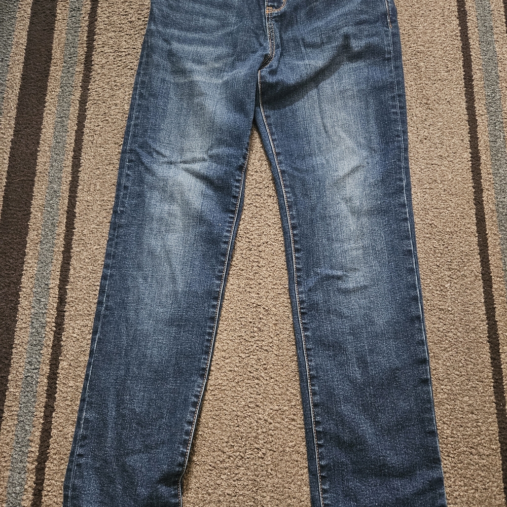 Old Navy Jeans Boys Youth  14 Blue Karate Pull On Straight